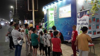 مياه سوهاج توجه حملة توعية بعدم الإسراف في استخدام المياه قبل العيد 