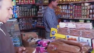 ضبط مواد غذائية منتهية الصلاحية وغلق مستودع لأسطوانات الغاز بالبحيرة