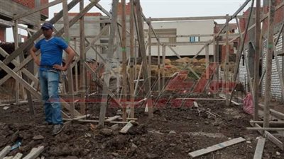 إزالة فورية للتعديات بالبناء المخالف في كفر الشيخ