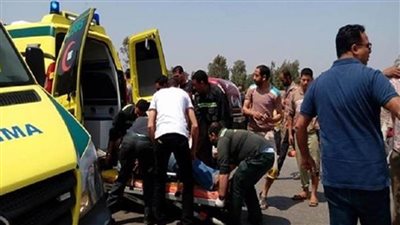 إصابة 4 أشخاص في حادث تصادم بالطريق الزراعي ببنها