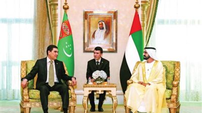 الإمارات وتركمانستان تبحثان تعزيز التعاون المشترك
