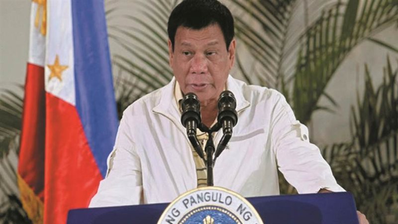 الرئيس الفلبيني رودريجو