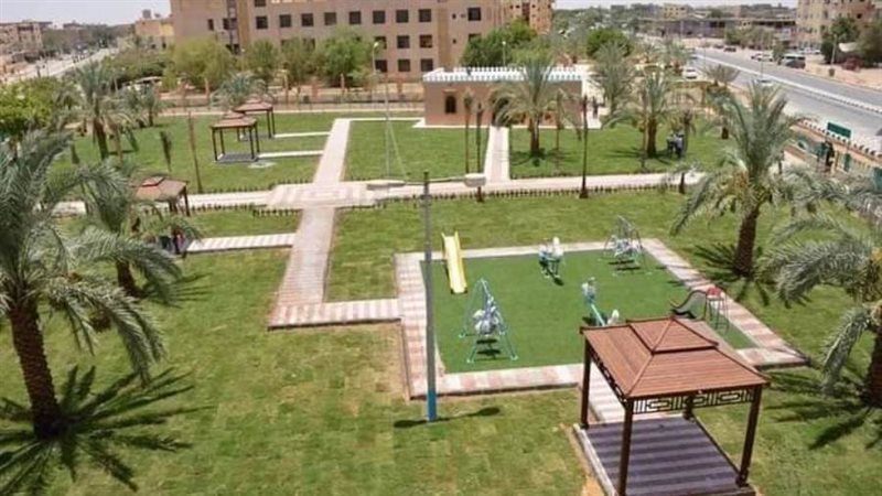 حديقة المطار بالوادى