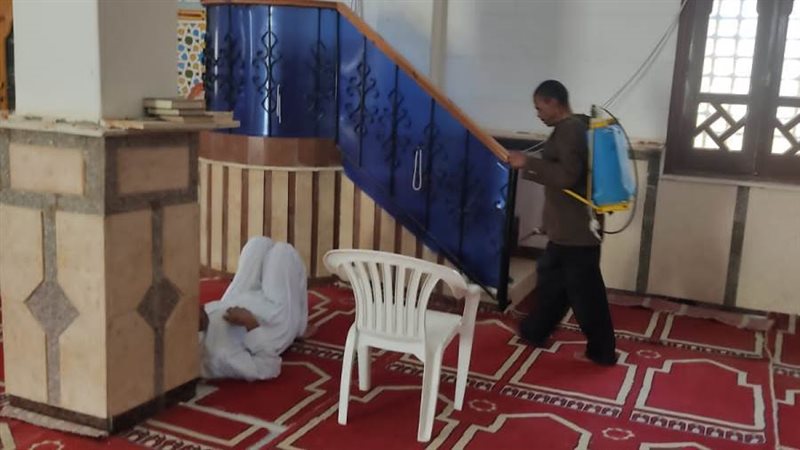 تطهير وتنظيف المساجد