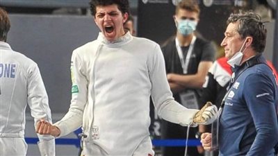 محمد ياسين يفوز على المصنف الأول عالميا ببطولة الجائزة الكبرى للسلاح