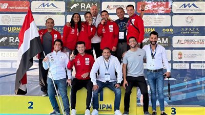 وزير الرياضة يهنئ بعثة الخماسي الحديث