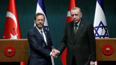 أردوغان يتبادل التهاني مع نظيره الإسرائيلي