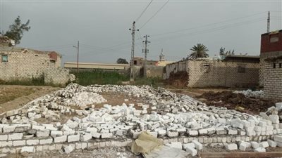 إزالة 7 حالات تعدٍ على الأراضى الزراعية وأملاك الدولة بالبحيرة