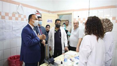 نائب محافظ المنيا يتفقد المستشفى العام ومصر الحرة
