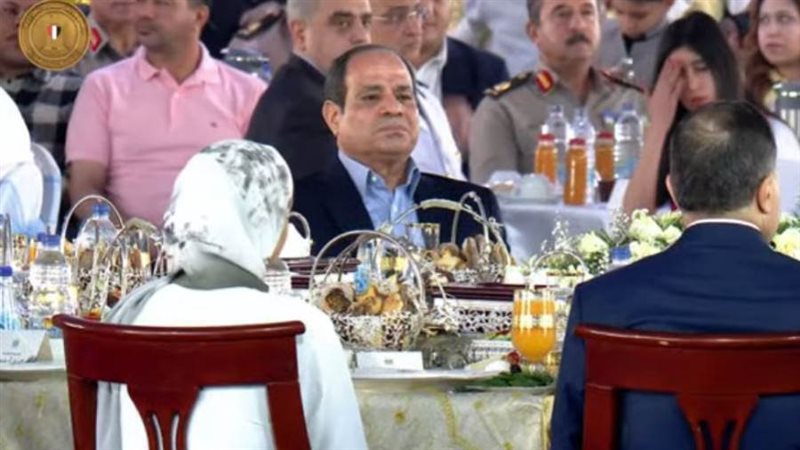 الرئيس خلال احتفالية