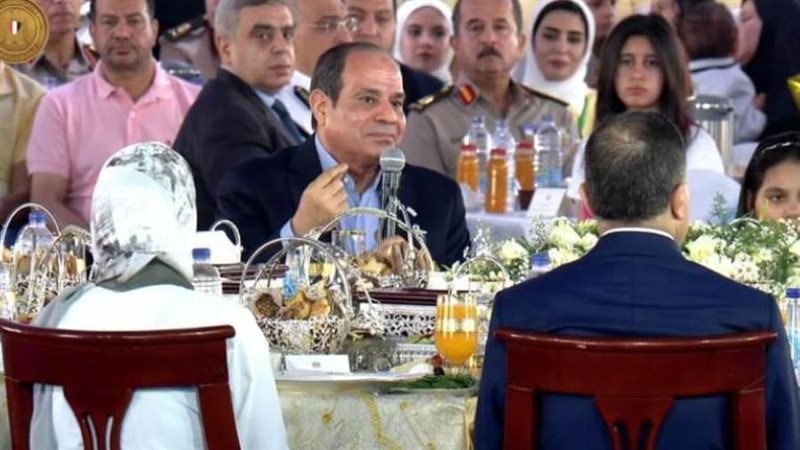 الرئيس خلال احتفالية