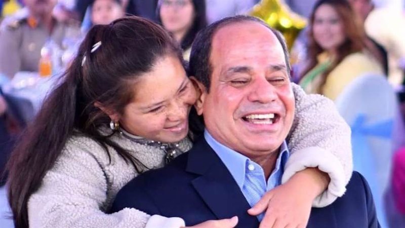 طفلة من ذوي الهم