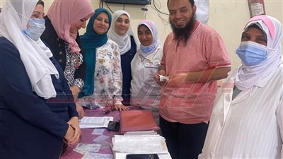 جولات تفقدية على مستشفيات كفر الشيخ ومراكز اللقاح