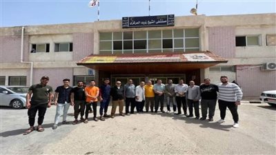 وكيل وزارة الصحة بشمال سيناء يتفقد مستشفى الشيخ زويد في زيارة مفاجئة