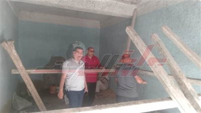 إزالة مخالفات البناء والتشطيبات بدون ترخيص بكفر الشيخ