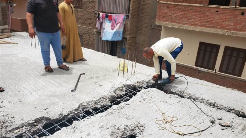 جانب من الإزالة