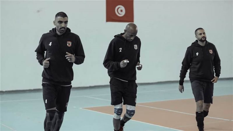 تدريبات رجال الكرة