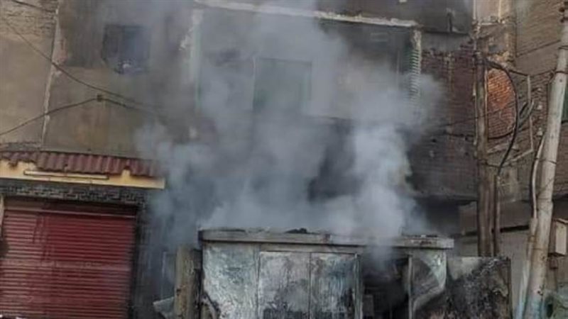 حريق محول الكهرباء