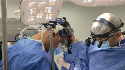 استخراج مسمار من القصبة الهوائية لطفل بمستشفى ملوي بالمنيا 