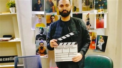 الممثل الشاب أحمد محمد ينتهي من تصوير فيلم الفارس