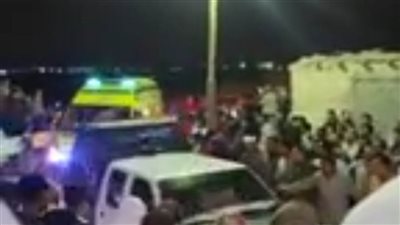 أهالي الشرقية يستقبلون جثامين 3 شهداء من ضحايا الحادث الإرهابي.. 