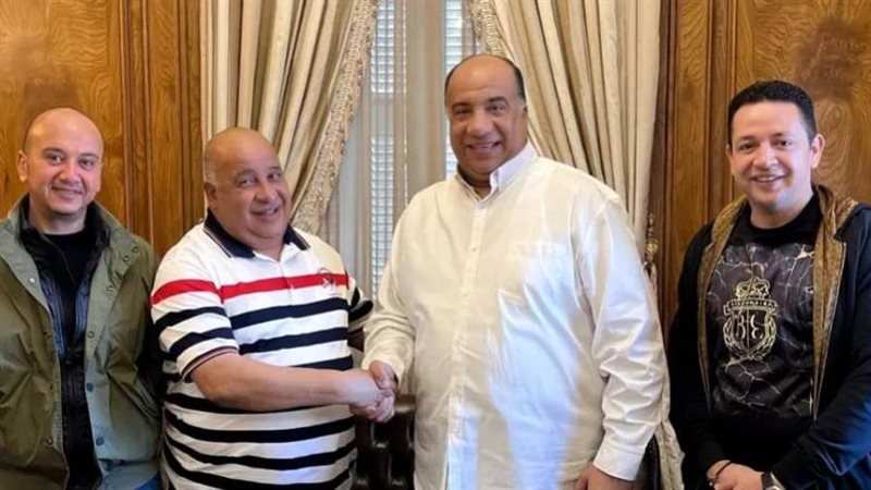 محمد مصيلحي مع إمام