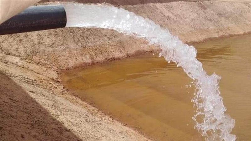 تفجير 17بئرا للمياه