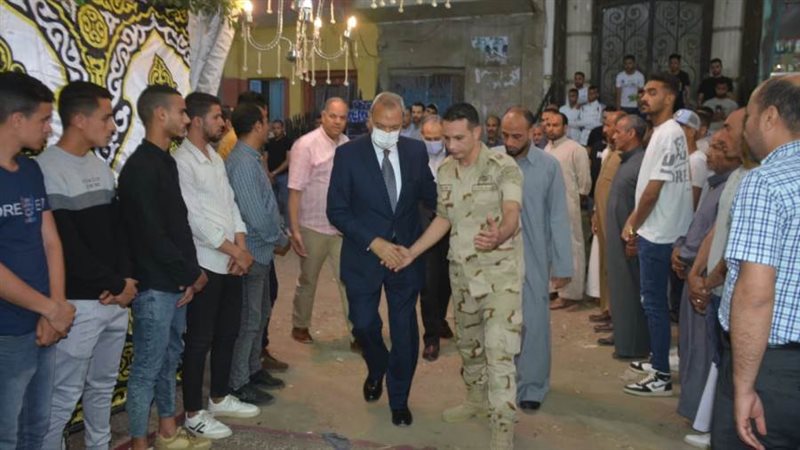 جانب من عزاء الشهيد