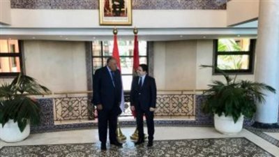 وزير الخارجية يبحث مع نظيره المغربي بالرباط تطوير العلاقات والتطورات الإقليمية والدولية