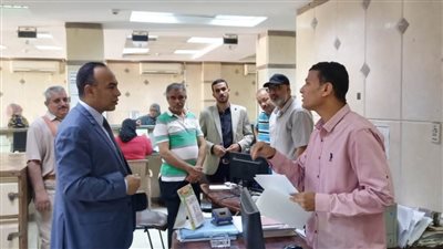 نائب محافظ المنيا يتابع العمل بالمراكز التكنولوجية ومنظومة المتغيرات المكانية