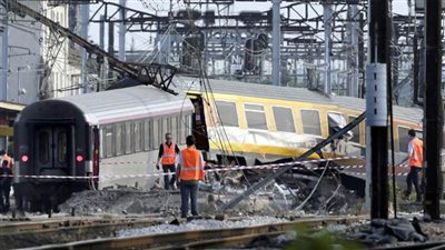 خروج قطار عن مساره في جنوب فيينا