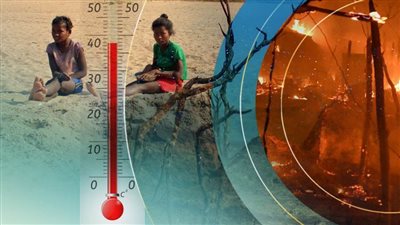 دارسة تكشف تغيرًا مخيفًا بمتوسط درجة الحرارة عن خط الأساس