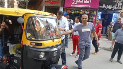 بالإسكندرية ضبط عدد 20 توك توك و7 تروسيكلات بنطاق عدة أحياء 