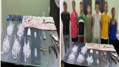 ضبط 6 عناصر إجرامية شديدة الخطورة بأسيوط لقيامهم بالاتجار في المخدرات