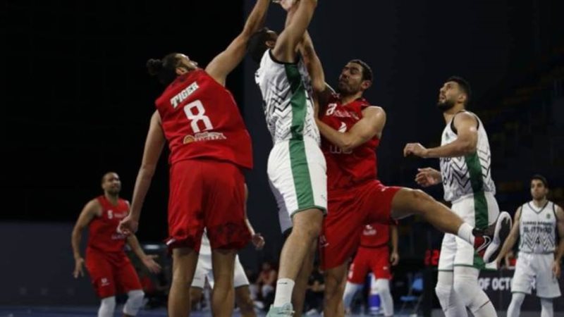 سلة الاتحاد ضد الاهلي