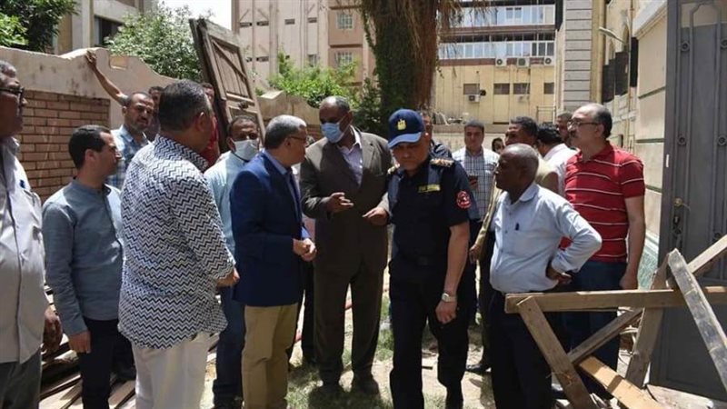 محافظ المنيا يتفقد