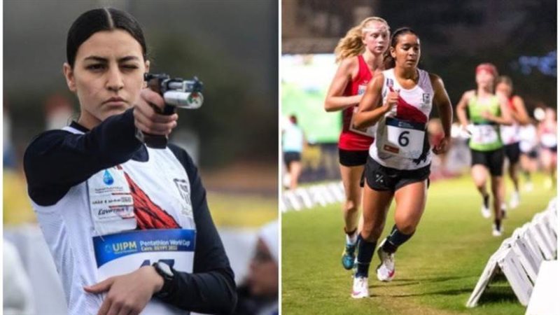 زينة عامر وملك إسماعيل