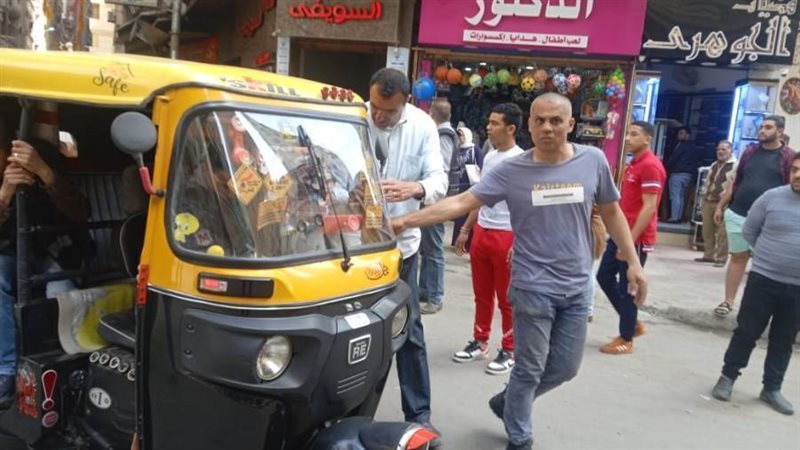 ضبط تكاتك مخالفة