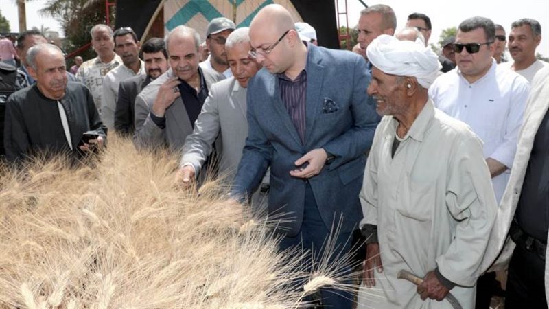 محافظ بنى سويف يتفقد