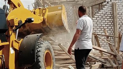 إزالة 13 حالة تعدٍ على الأراضي الزراعية وأملاك الدولة بالبحيرة