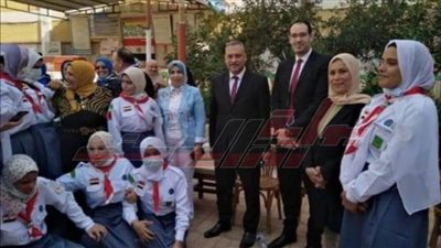 تعليم كفر الشيخ يستحوذ على المراكز الأولى بالجمهورية لفرق المرشدات