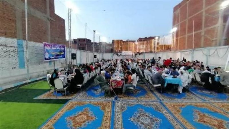 جانب من إفطار التضامن