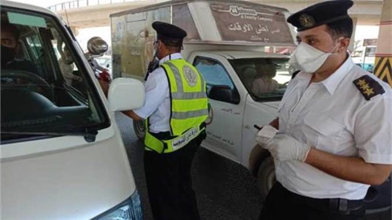 ضبط5579 شخصا لعدم