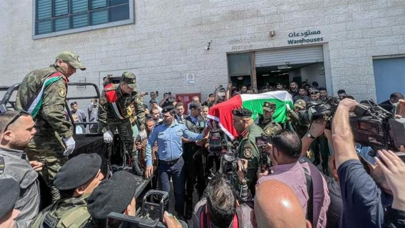 جنازة شرين أبو عاقلة