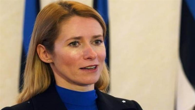 رئيسة الوزراء الاستونية