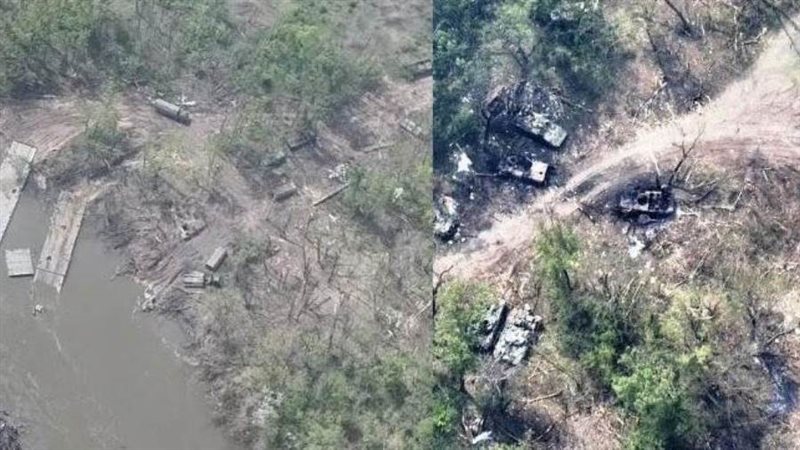 دبابات روسية مدمرة