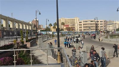 محافظ الإسكندرية يكلف بشن حملات مكبرة لإزالة ورفع الإشغالات المؤقتة بمحطة مصر بحي وسط