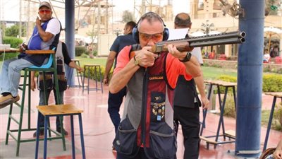  منافسة قوية بين مصر وإيطاليا في بطولة إفريقيا الثامنة للرماية على الأطباق المروحية المفتوحة