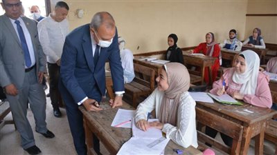 توجيهات محافظ القليوبية للطلاب في أول أيام امتحانات الشهادة الإعدادية