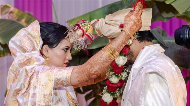 حفل الزفاف في الهند